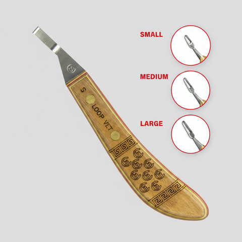 DOUBLE S LOOP VET KNIVES