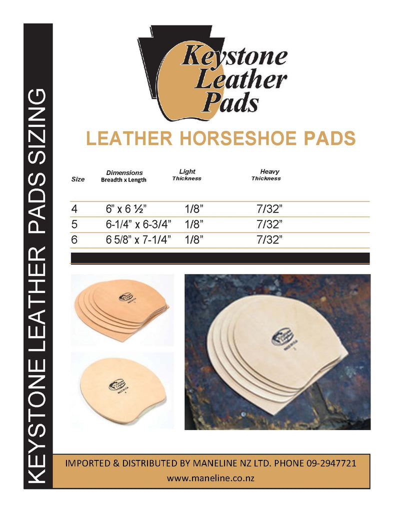 KEYSTONE LEATHER PADS – Maneline