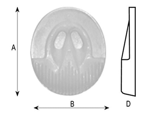 PP PLASTIC PACING SHOE